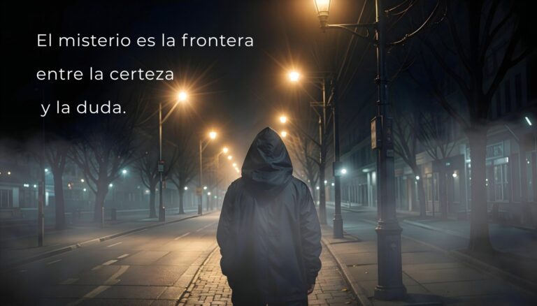 El misterio es la frontera entre la certeza y la duda